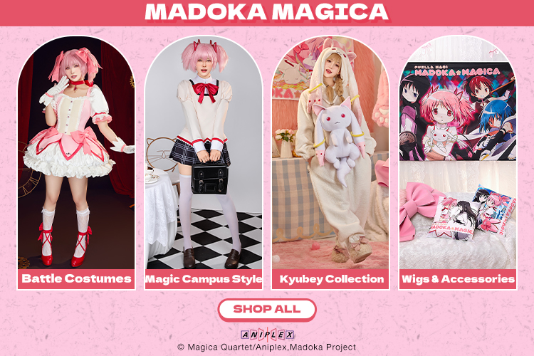 Puella Magi Madoka Magica Cosplay Costume